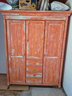 Mooie kledingkast massief hout, Huis en Inrichting, Kasten | Kledingkasten, Ophalen, Gebruikt, 200 cm of meer, 150 tot 200 cm