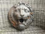 Gietijzer leeuwenkop leeuw 28x26 cm  5,1 kg, Verzamelen, Beelden en Beeldjes, Ophalen of Verzenden, Zo goed als nieuw, Dier