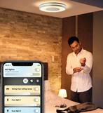 2x Philips Hue Being Plafondlamp Aluminium, Warm tot Koelwit, Ophalen of Verzenden, Gebruikt, Metaal