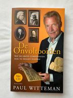 Paul Witteman - De onvoltooiden zonder cd €1, Boeken, Muziek, Artiest, Ophalen of Verzenden, Zo goed als nieuw, Paul Witteman