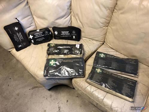 Mercedes Ehbo set W126 W124 W201 W203 amg verbanddoos zak, Auto diversen, Auto-accessoires, Gebruikt, Ophalen of Verzenden