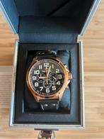TW steel 418, Overige merken, Leer, Staal, Polshorloge