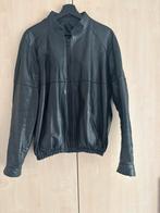 Originele Mister  Leren Bomber Jack M, Ophalen, Zo goed als nieuw, Maat 48/50 (M), Zwart