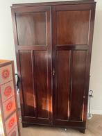 Antieke Engelse CAMPHOR Herenkast, Huis en Inrichting, Kasten | Kledingkasten, Ophalen, Gebruikt, 100 tot 150 cm, 25 tot 50 cm