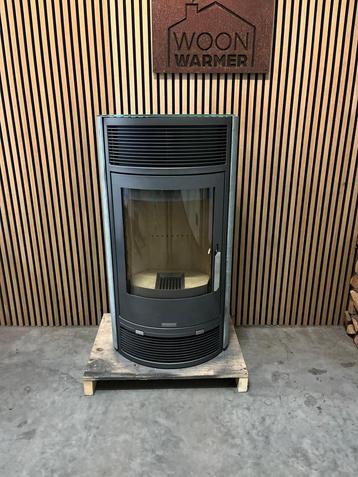 25105 Speksteenkachel hout cv kachel Oranier 9kw beschikbaar voor biedingen