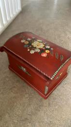 Sieradenkist, Ophalen, Gebruikt, Rood, Hardcase