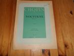 Chopin - nocturne op. 55 N. 1 / Op. 32 N.1, Gebruikt, Klassiek, Ophalen of Verzenden, Artiest of Componist