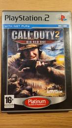 Call of Duty 2: Big Red One - PS2, Spelcomputers en Games, Games | Sony PlayStation 1, Gebruikt, Shooter, 1 speler, Ophalen of Verzenden