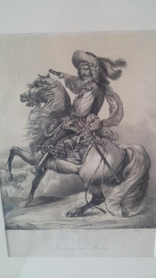 Steendruk, oude uitgave van het NMSK. (zie tekst), Antiek en Kunst, Kunst | Litho's en Zeefdrukken, Ophalen of Verzenden