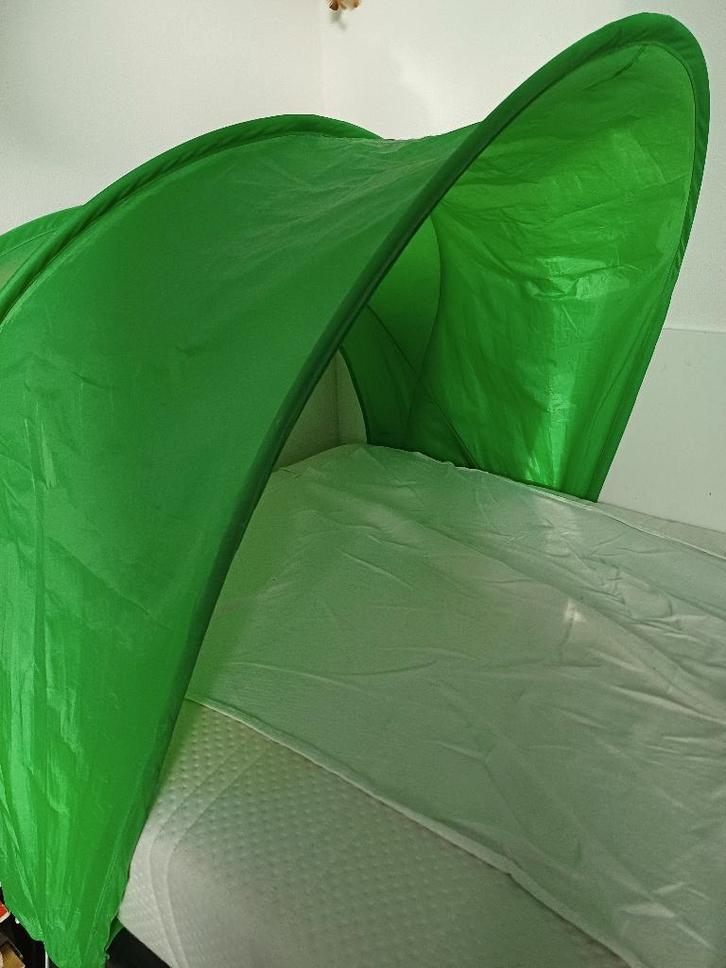 Bedtent/bedtunnel/slaaptent/slaaptunnel, Kinderen en Baby's, Kinderkamer | Beddengoed, Zo goed als nieuw, Overige typen, Groen