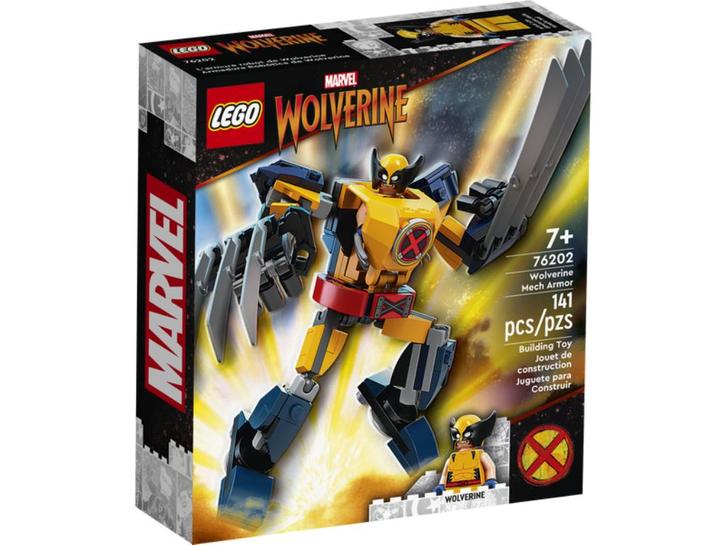 Lego Wolverine mechapantser (76202) Nieuw, Kinderen en Baby's, Speelgoed | Duplo en Lego, Nieuw, Lego, Complete set, Ophalen of Verzenden