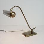Vintage Messing Bureaulamp/Pianolamp., Antiek en Kunst, Antiek | Lampen, Ophalen of Verzenden