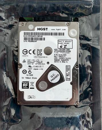 HGST HDD harde schijf 500GB beschikbaar voor biedingen