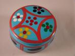 Nieuw handgemaakt turquoise potje met deksel uit Mexico, Ophalen of Verzenden