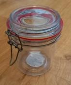 Weckpot/weckpotjes/weckpotje/weckpotten 3x, Ophalen of Verzenden, Zo goed als nieuw, Glas, Pot, Bus of Blik