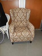 Oorfauteuil gestoffeerd, Huis en Inrichting, Fauteuils, Gebruikt