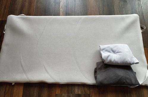 Aerosleep matras met twee aerosleep overtrekken, Kinderen en Baby's, Kinderkamer | Beddengoed, Gebruikt, Overige typen, Wit, Jongetje of Meisje