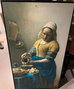 Melkmeisje Canvas Print - Vermeer Stijl, Ophalen of Verzenden