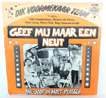 Dik Voormekaar Team - Geef Mij Maar Een Neut 7" Single Vinyl beschikbaar voor biedingen