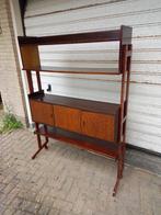 Retro mid century wandsysteem wandmeubel., Ophalen, Huis en Inrichting