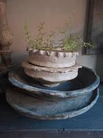 2 papier maché schaaltjes, Ophalen of Verzenden