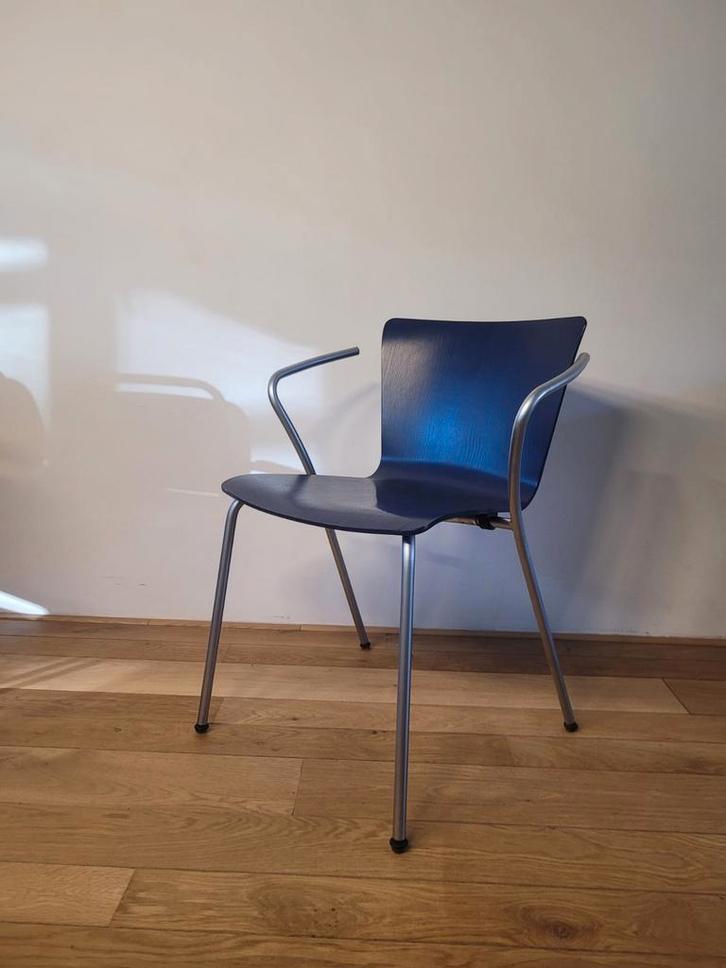 6 Fritz Hansen stoelen, Vico Magistretti design, Antiek en Kunst, Antiek | Meubels | Stoelen en Banken, Ophalen of Verzenden