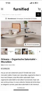 Salontafel, Huis en Inrichting, Overige materialen, 100 tot 150 cm, Zo goed als nieuw, Overige vormen