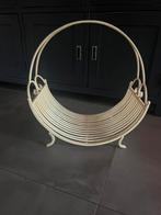 Brocante lektuur/kranten of hout mand van ijzer, Huis en Inrichting, Ophalen of Verzenden, Zo goed als nieuw