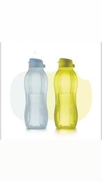 Tupperware 1,5 liter ecofles eco fles waterfles blauw geel, Nieuw, Overige typen, Blauw, Ophalen of Verzenden