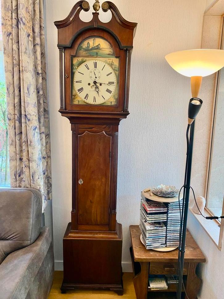 Staande Engelse klok, Antiek en Kunst, Antiek | Klokken, Ophalen