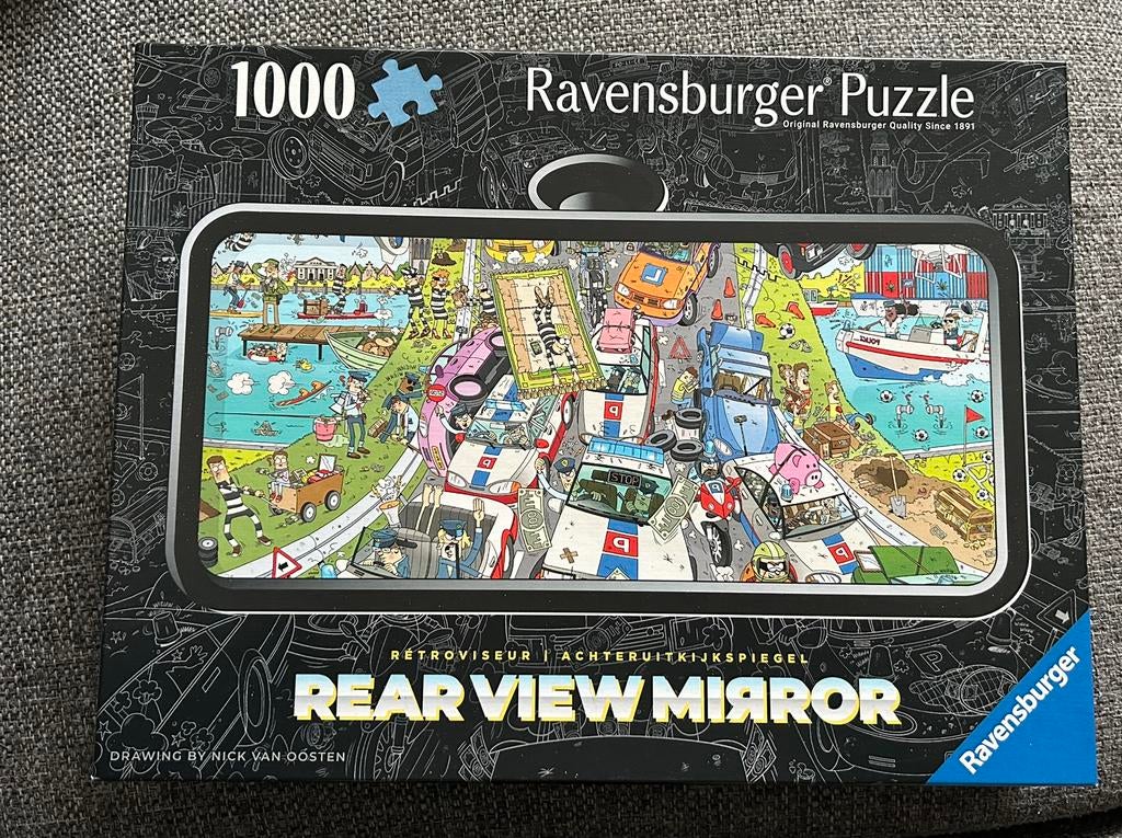 Ravensburger Rear View Mirror 1000 stukjes, Ophalen, Zo goed als nieuw