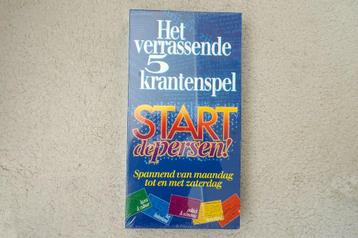 Ik heb nog een heel leuk "Kranten spel " NIEUW !!! beschikbaar voor biedingen