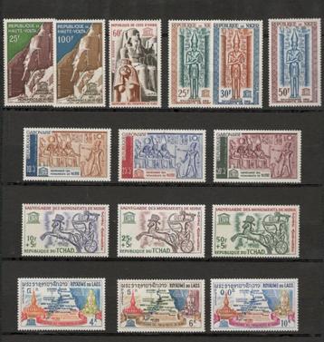 1964 12-Afrikaanse landen NUBIE-UNESCO behoud EGYPTE-CULTUUR beschikbaar voor biedingen