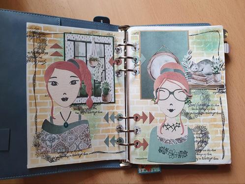 Studio Light - Missies - Karin Joan - snijmallen en stempels, Hobby en Vrije tijd, Scrapbooking, Zo goed als nieuw, Frame of Mal