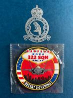 322 squadron patch Red Flag 2024, Verzamelen, Luchtvaart en Vliegtuigspotten, Ophalen of Verzenden, Nieuw, Patch, Badge of Embleem