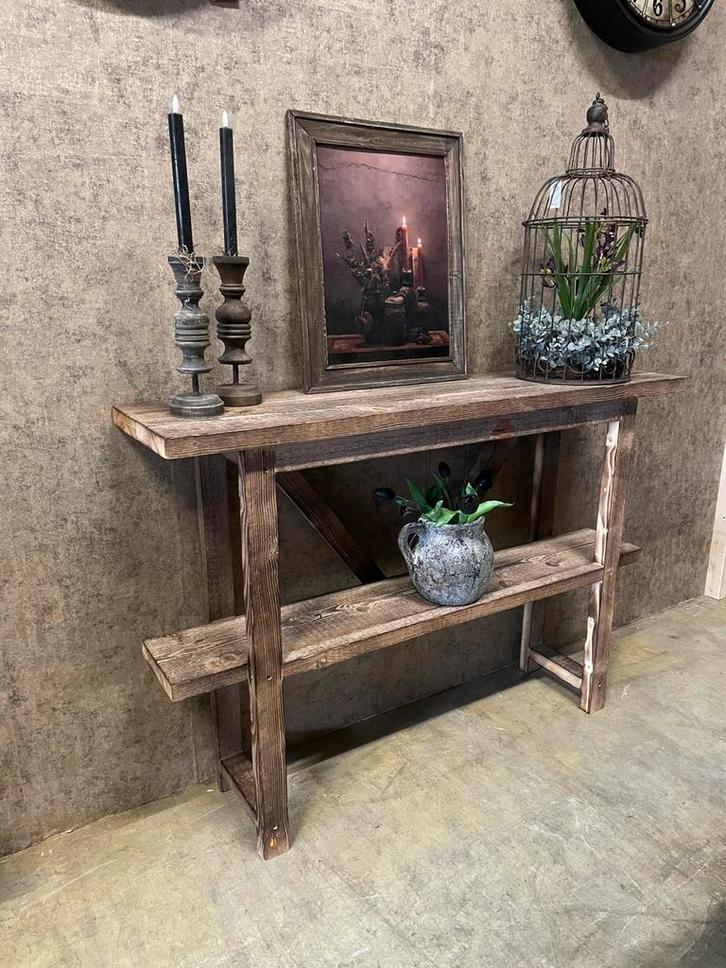 Sidetable Denver, Huis en Inrichting, Tafels | Sidetables, Nieuw, 25 tot 50 cm, 100 tot 150 cm, Rechthoekig, Ophalen of Verzenden