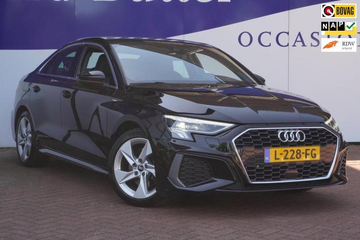 Audi A3 Limousine 35 TFSI 3X S edition+vitrual+leder=led+nav, Auto's, Audi, Bedrijf, Te koop, A3, ABS, Adaptive Cruise Control