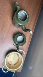 Vintage emaile groen, Antiek en Kunst, Ophalen of Verzenden