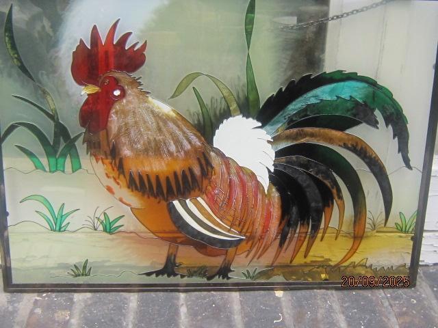 Prachige a.n Glashanger v/e Haan, Antiek en Kunst, Curiosa en Brocante, Ophalen of Verzenden