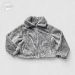 Lichtgrijs kort fluffy jack, Verzenden, Nieuw, Maat 46/48 (XL) of groter, Grijs