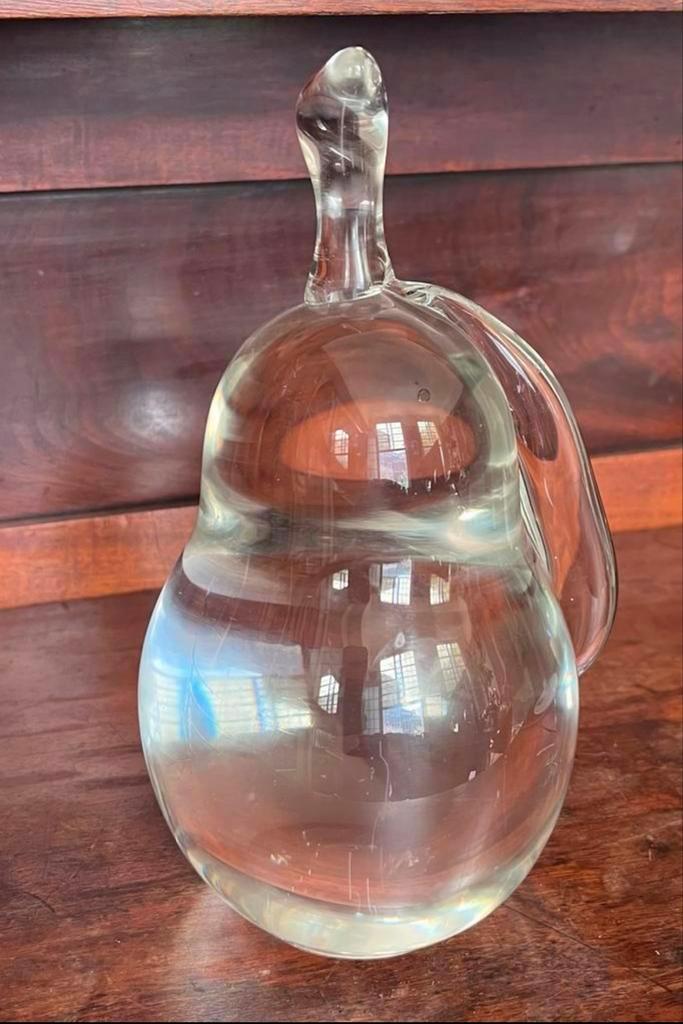 Glazen Peer, Antiek en Kunst, Antiek | Glas en Kristal, Ophalen of Verzenden