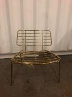 Bloomingville loungestoel messing, Huis en Inrichting, Stoelen, Ophalen, Gebruikt, Overige kleuren, Eén