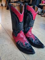 Sancho western boots mt 45. Cowboy laarzen. Zwart rood, Ophalen of Verzenden, Gedragen, Zwart, Boots