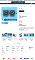 TANG BAND W3-1053SC Fullrange speaker 7.6cm ( set van 2 ), Overige merken, Gebruikt, TANGBAND, Overige typen