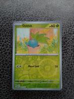 Pokemon oddish reserve Holo mew151, Ophalen of Verzenden, Zo goed als nieuw, Losse kaart