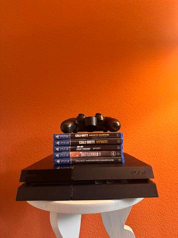 Playstation 4 met vijf games + controller beschikbaar voor biedingen