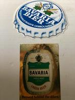 2 stickers Bavaria Bier, Verzenden, Zo goed als nieuw, Overige typen, Bavaria