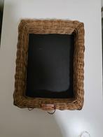 Riviera Maison Rattan Krijtbordje, Huis en Inrichting, Minder dan 50 cm, Ophalen of Verzenden, Zo goed als nieuw, Minder dan 50 cm