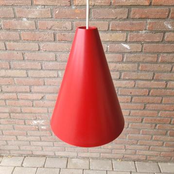 2 x Ikea TO709 vintage hanglamp rode hanglamp beschikbaar voor biedingen