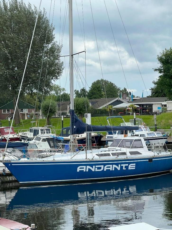 Jeanneau Sunfizz te koop, Watersport en Boten, Kajuitzeilboten en Zeiljachten, Gebruikt, Tourjacht of Cruiser, Polyester, 12 meter of meer